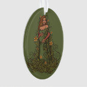 Earth Moeder Goddess Druid Ornament (voorkant)