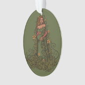 Earth Moeder Goddess Druid Ornament (voorkant)