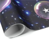 Earth Moon Wrapping Paper Cadeaupapier (Rol Hoek)