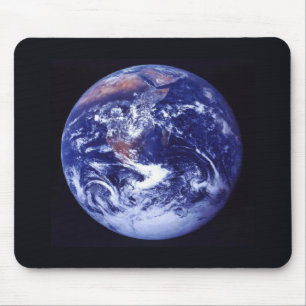 Earth Mousepad Apollo 17 Uitzicht voor de buitenru Muismat