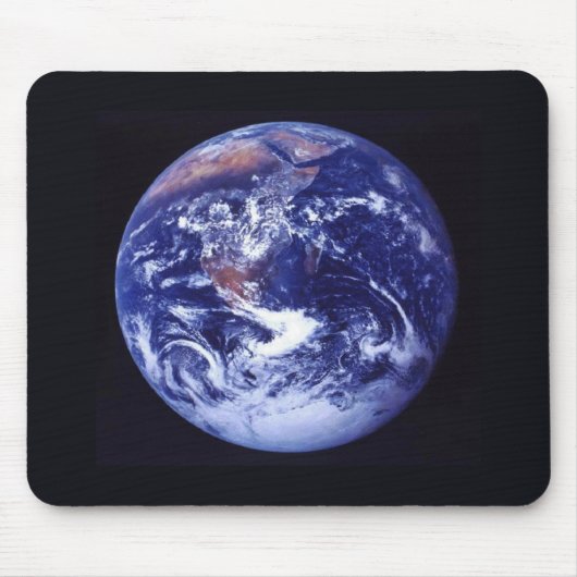 Earth Mousepad Apollo 17 Uitzicht voor de buitenru Muismat (Voorkant)