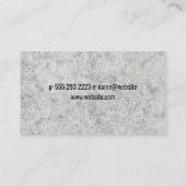 Earth Mover | Bouwvoertuig Visitekaartje (Achterkant)