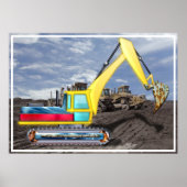 Earth Mover Moving Earth Poster (Voorkant)