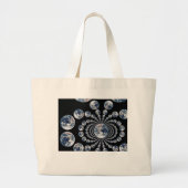 EARTH Multi Visual Echo Grote Tote Bag (Voorkant)