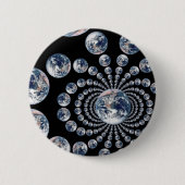EARTH Multi Visual Echo Ronde Button 5,7 Cm (Voorkant)
