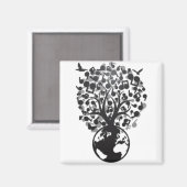 Earth_Music Magneet (Voorkant / Achterkant)