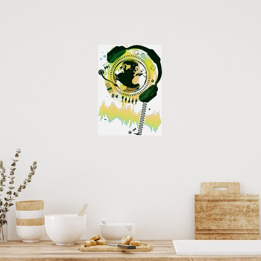 Earth_Music Poster (Keuken)