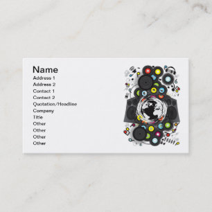 Earth_Music Visitekaartje