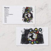 Earth_Music Visitekaartje (Voorkant / Achterkant)