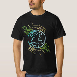 Earth - Natuur Lover Design - Wereld Aarde Dag T-shirt