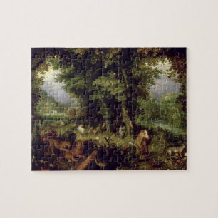 Earth of The Earthly Paradise, 1607-08 (olie op ag Legpuzzel