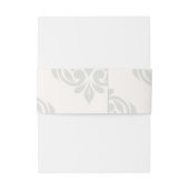 Earth Olive Classic Elegant Script Wedding Uitnodigingen Wikkel (Achterkant Voorbeeld)