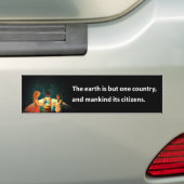 Earth One Land Bumpersticker (Op auto)