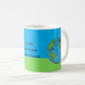 Earth Our Home Sweet Home Koffiemok (Voorkant rechts)