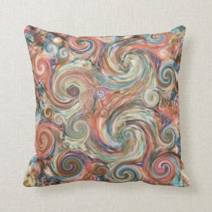 Earth Pastels Colorful Decor Pillow Kussen