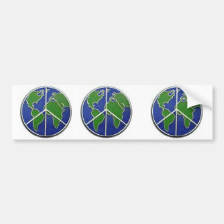 Earth Peace Bumpersticker
