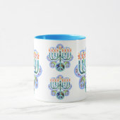 Earth Peace Menorah-Mokken Mok (Midden)