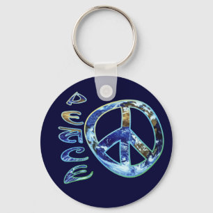 Earth Peace Sleutelhanger