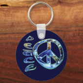 Earth Peace Sleutelhanger (Voorkant)