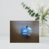 Earth Pear Briefkaart (Staand voorkant)