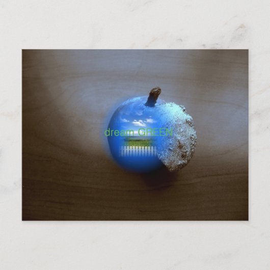 Earth Pear Briefkaart (Voorkant)