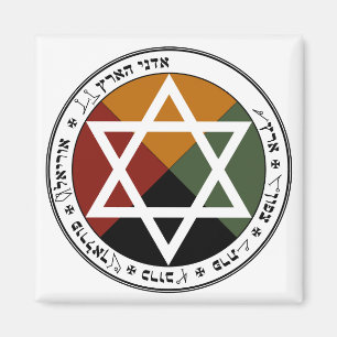 Earth Pentacle Magneet