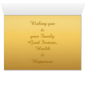 Earth Pig Chinese Lunar nieuwjaar 2019 HGC (Binenzijde Horizontaal (Onderkant))