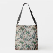 Earth Pixel Woodland  Crossbody Tas (Achterkant)