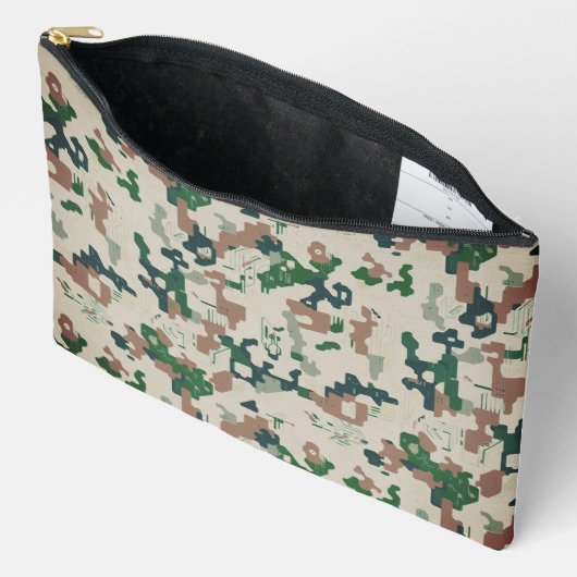 Earth Pixel Woodland  Etui (Open)