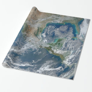 Earth Planet Foto van Space Cadeaupapier