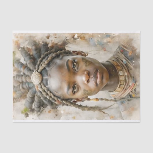 Earth Princess Decoupage Tissuepapier (Voorkant)