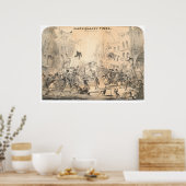 Earth Quakey Times (0785A) Poster (Keuken)