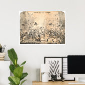 Earth Quakey Times (0785A) Poster (Thuiskantoor)