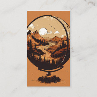 Earth & Quill Wing Graphic T-Shirt – Nature & Imag Visitekaartje