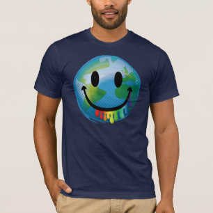 Earth Rainbow Big Mouth T-shirt