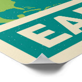 Earth Retro Galaxy Satellite Poster (Hoek)