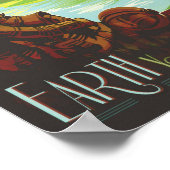 Earth Retro Poster - NASA (Hoek)