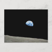 Earth Rises From Moon Briefkaart (Voorkant)