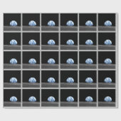 Earth Rising Over Moon, Apollo 11, 1969 Cadeaupapier (Vlak)