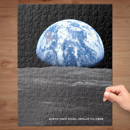 Earth Rising Over Moon, Apollo 11, 1969 Legpuzzel