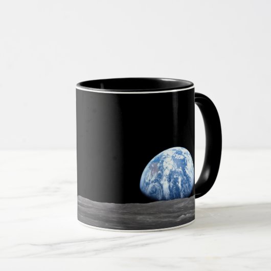 Earth Rising Over Moon, Apollo 11, 1969 Mok (Voorkant rechts)