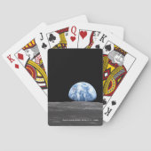 Earth Rising Over Moon, Apollo 11, 1969 Pokerkaarten (Achterkant)