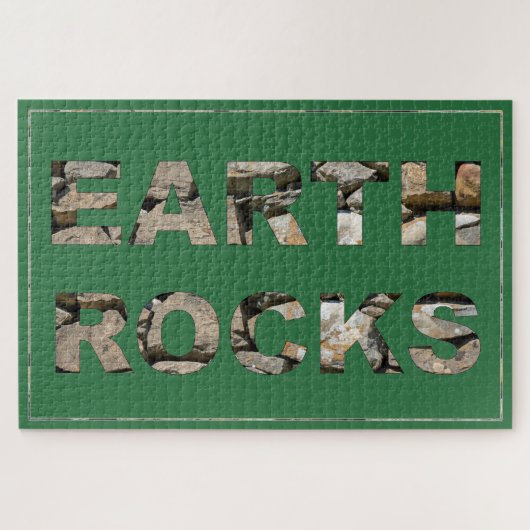 Earth Rocks Legpuzzel (Horizontaal)