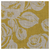Earth Rose Cinderella Goud Stof (Close Up)