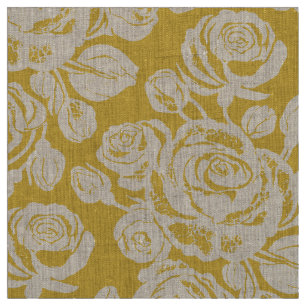 Earth Rose Cinderella Goud Stof