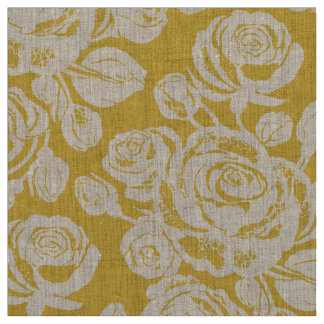 Earth Rose Cinderella Goud Stof
