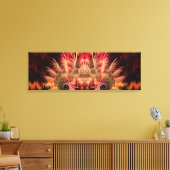 Earth Royale : Fractale Kunst : Ingepakte Canvas Afdruk (Insitu (Woonkamer))