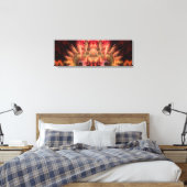 Earth Royale : Fractale Kunst : Ingepakte Canvas Afdruk (Insitu (Slaapkamer))