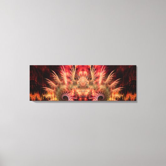 Earth Royale : Fractale Kunst : Ingepakte Canvas Afdruk (Voorkant)
