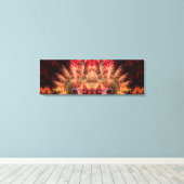 Earth Royale : Fractale Kunst : Ingepakte Canvas Afdruk (Insitu (Houten vloer))